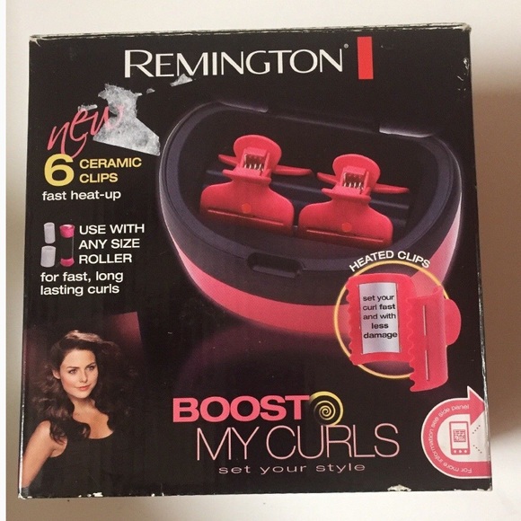 Remington Boost My Curls Ceramic Clips Hot Roller - Picture 4 of 8